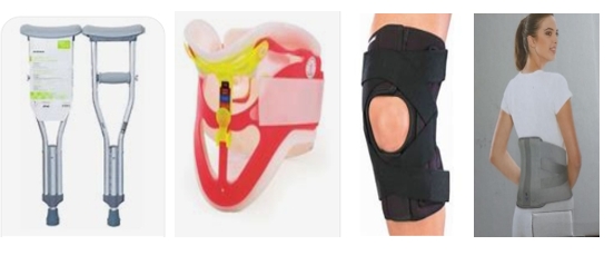 Orthopedic device in use